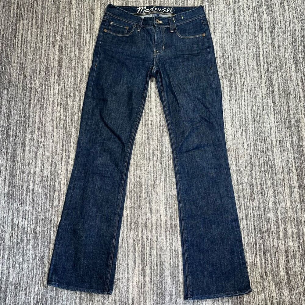 Madewell Women's Dark Blue Bootcut Jeans
